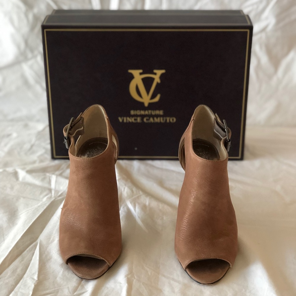 Vince Camuto peep toe heels